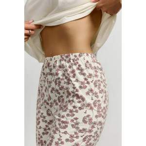 Пижама женская "Юля" 1328-3 кулирка (р-ры: 46-60) экрю