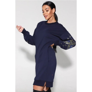 Платье женское "Бабочка" футер (р-ры: 44-58)