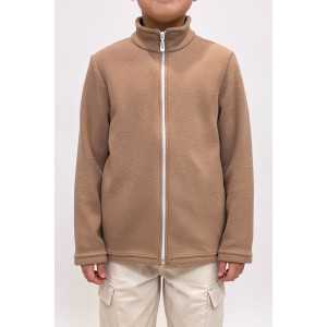 Толстовка детская "Базовая" ТД-4 флис (р-ры: 110-158) кофе Толстовка детская "Базовая" ТД-4 флис (р-ры: 110-158) кофе