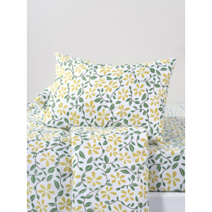 Постельное белье "Веселина" полиэстер "Зеленая свежесть"