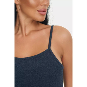 Сарафан женский "Фрейя" кулирка полиэстеровая (р-ры: 42-56) синий