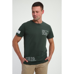 Футболка мужская №052 кулирка с лайкрой (р-ры: 48-60) хаки Футболка мужская №052 кулирка с лайкрой (р-ры: 48-60) хаки