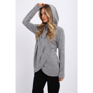 Туника женская "Jjovi" сандра (р-ры: 44-58) серый Туника женская "Jjovi" сандра (р-ры: 44-58) серый