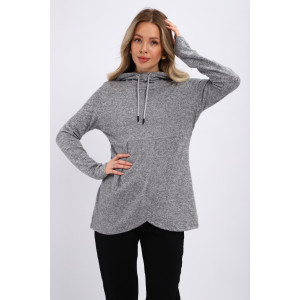 Туника женская "Jjovi" сандра (р-ры: 44-58) серый Туника женская "Jjovi" сандра (р-ры: 44-58) серый