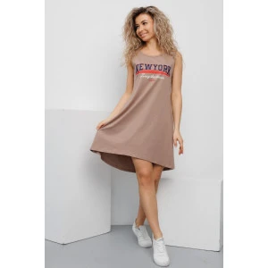 Сарафан женский №057574 кулирка (р-ры: 46-60) кофе