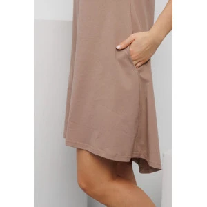 Сарафан женский №057574 кулирка (р-ры: 46-60) кофе