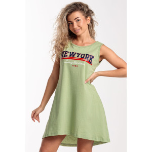 Сарафан женский №057574 кулирка (р-ры: 46-60) фисташка