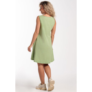 Сарафан женский №057574 кулирка (р-ры: 46-60) фисташка