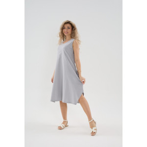 Сарафан женский С1 №057113 кулирка (р-ры: 46-64) серый