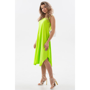 Сарафан женский С1 №057113 кулирка (р-ры: 46-64) салат