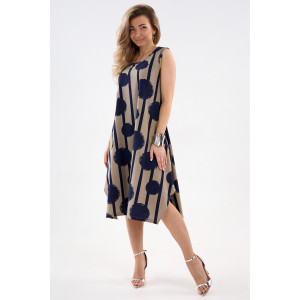 Сарафан женский С1 №057113 кулирка (р-ры: 46-64) шары