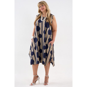 Сарафан женский С1 №057113 кулирка (р-ры: 46-64) шары