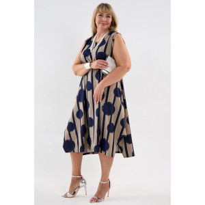 Сарафан женский С1 №057113 кулирка (р-ры: 46-64) шары