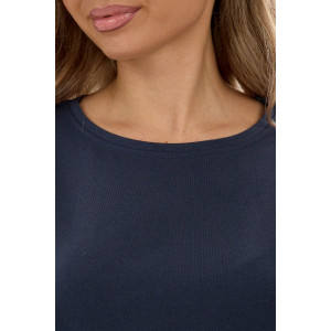 Лонгслив женский "Life" футер 2-х нитка (р-ры: 46-64) графит