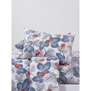 Постельное белье "Веселина" полиэстер "Земляничная рассада"