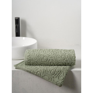 Полотенце махровое "Elista" светло-оливковый