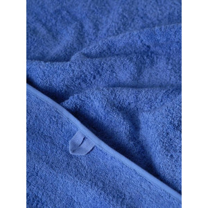 Полотенце махровое "Dual" синий