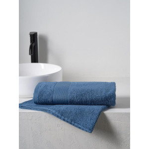 Полотенце махровое "Dual" морская волна