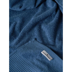 Полотенце махровое "Dual" морская волна