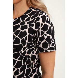 Халат женский ПХДЖ кулирка (р-ры: 44-62) жираф