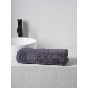 Полотенце махровое "Dual" графит