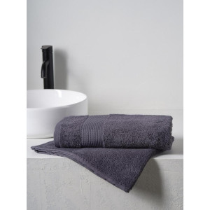 Полотенце махровое "Dual" графит
