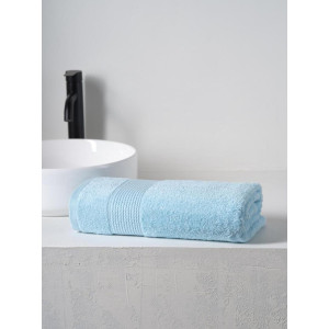 Полотенце махровое "Dual" голубой
