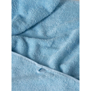 Полотенце махровое "Dual" голубой