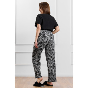 Футболка женская "Элегия-2" фактурный трикотаж (р-ры: 50-60) черный Футболка женская "Элегия-2" фактурный трикотаж (р-ры: 50-60) черный