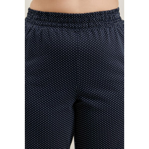 Брюки женские "Люра" кулирка (р-ры: 48-58) темно-синий