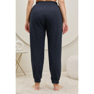 Брюки женские "Люра" кулирка (р-ры: 48-58) темно-синий