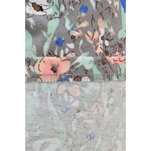 Халат женский "Рейна" кулирка (р-ры: 48-58) серый