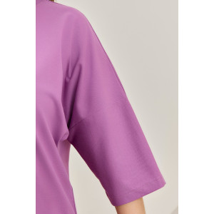 Туника женская "Прима" кулирка с лайкрой (р-ры: 46-60) лиловый