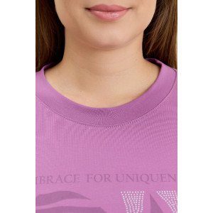 Туника женская "Прима" кулирка с лайкрой (р-ры: 46-60) лиловый