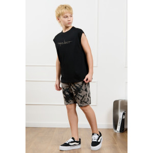 Костюм двойка детский "Этюд-2" кулирка (р-ры: 140-170) черный