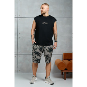 Костюм двойка мужской "Этюд-4" кулирка (р-ры: 48-58) черный Костюм двойка мужской "Этюд-4" кулирка (р-ры: 48-58) черный