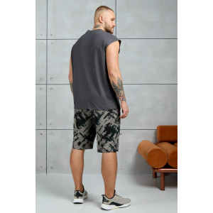 Костюм двойка мужской "Этюд-4" кулирка (р-ры: 48-58) графитовый Костюм двойка мужской "Этюд-4" кулирка (р-ры: 48-58) графитовый