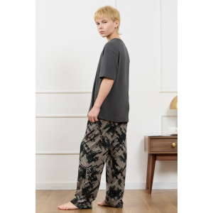 Костюм двойка детский "Этюд-1" кулирка (р-ры: 140-170) графитовый Костюм двойка детский "Этюд-1" кулирка (р-ры: 140-170) графитовый