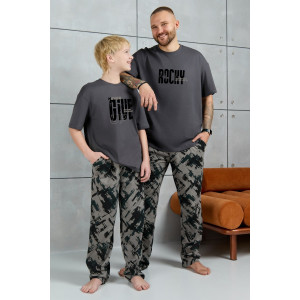 Костюм двойка детский "Этюд-1" кулирка (р-ры: 140-170) графитовый Костюм двойка детский "Этюд-1" кулирка (р-ры: 140-170) графитовый