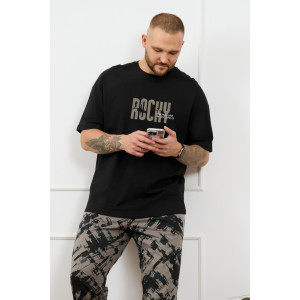 Костюм двойка мужской "Этюд-3" кулирка (р-ры: 48-58) черный Костюм двойка мужской "Этюд-3" кулирка (р-ры: 48-58) черный