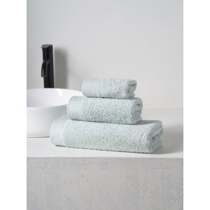 Набор махровых полотенец "Ribbon" бледно-бирюзовый 3 шт.