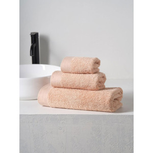 Набор махровых полотенец "Ribbon" бежевый 3 шт. Набор махровых полотенец "Ribbon" бежевый 3 шт.