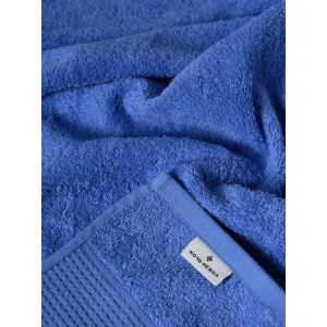 Набор махровых полотенец "Dual" синий 2 шт.