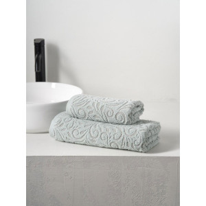 Набор махровых полотенец "Elista" бледно-бирюзовый 2 шт.