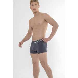 Трусы мужские "БМОр Боксеры" кулирка с лайкрой пенье (последний размер) серый 52