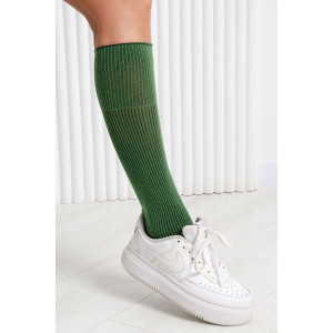 Гольфы женские "Рибана" - 1 пара зеленый (последний размер) 25-27