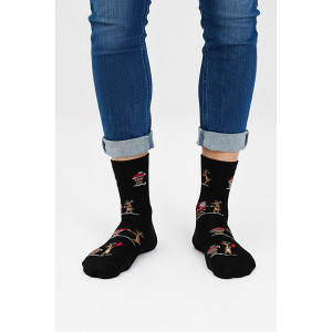 Носки мужские "Новогодняя история" - упаковка 1 пара (последний размер) 25-29