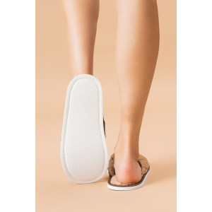 Тапки женские С-6ЖВТ-МР велсофт (последний размер) жираф 40-41