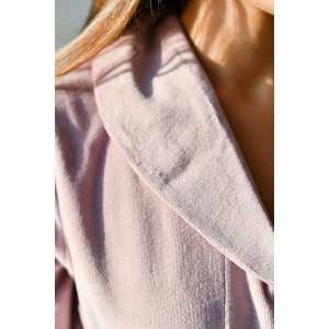 Халат женский "Николетта" велюр карде (последний размер) бежевый 52