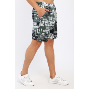 Шорты мужские №36828 кулирка (последний размер) зеленый 50